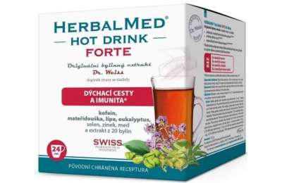 HERBALMED HotDrink Forte Dr.Weiss с кофеином 24 пакетика
